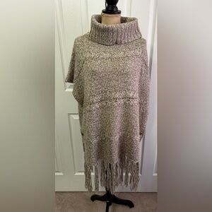 Hinge Textured Knit Women's Sweater in Brown